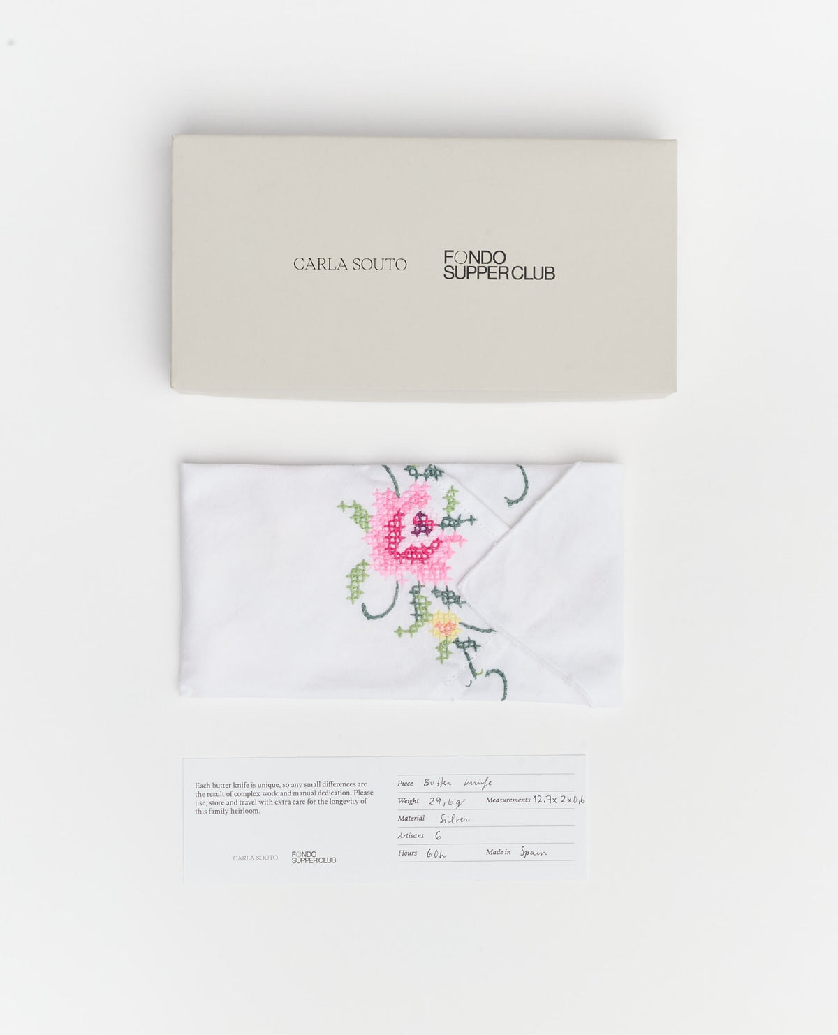 Fondo. All rights reserved. Butter Knife x Carla Souto