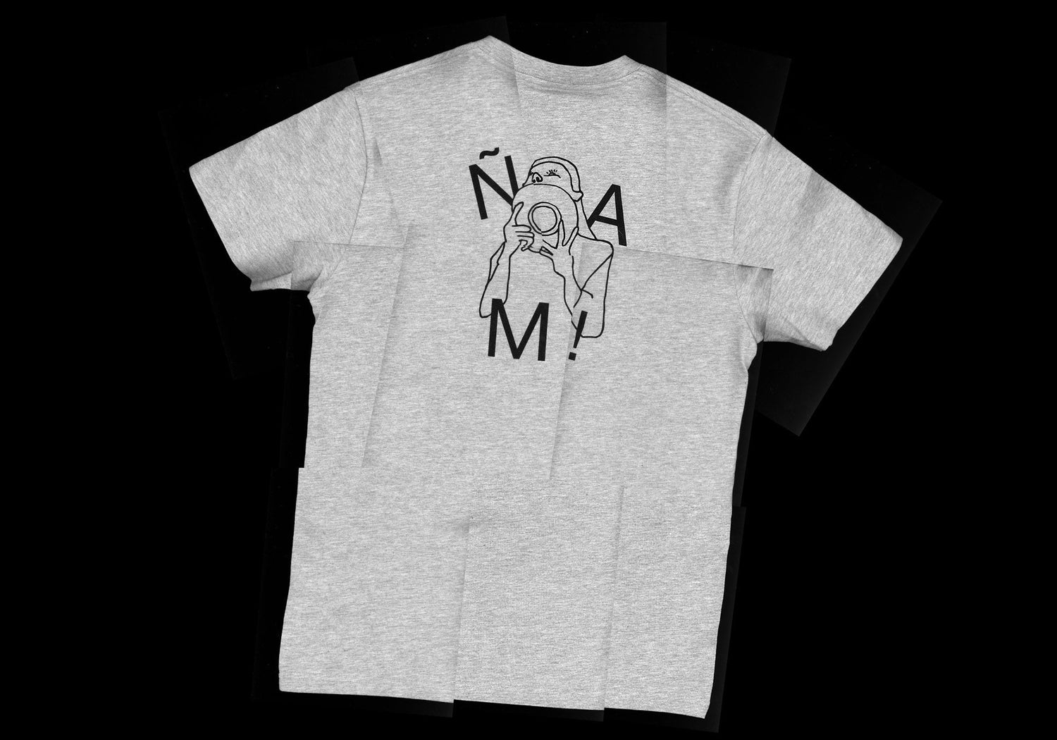 FONDO T-Shirt Grey Front